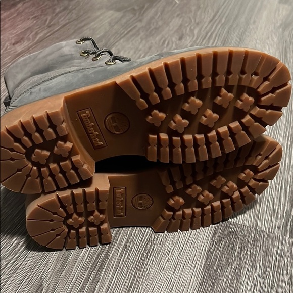 Timberland Gray Ankle Boots Sturdy Sole Rugged Style - Picture 5 of 8